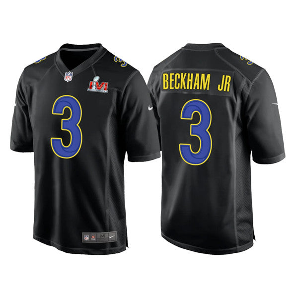 Odell Beckham Jr Los Angeles Rams black Game jersey