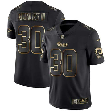 Todd Gurley II Los Angeles Rams black jersey