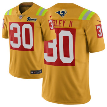 Todd Gurley II Los Angeles Rams gold City Edition jersey