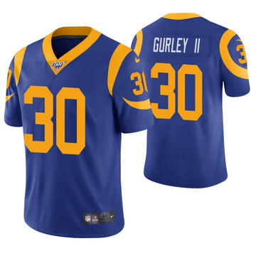 Todd Gurley II Los Angeles Rams royal jersey