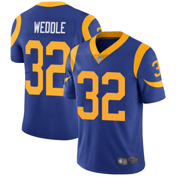 Eric Weddle Los Angeles Rams blue jersey