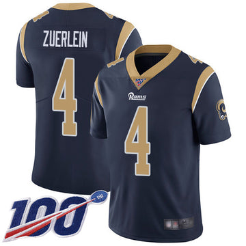 Greg Zuerlein Los Angeles Rams navy jersey