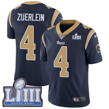 Greg Zuerlein Los Angeles Rams navy jersey