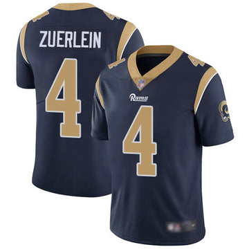 Greg Zuerlein Los Angeles Rams navy jersey