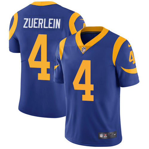 Greg Zuerlein Los Angeles Rams royal jersey