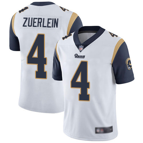 Greg Zuerlein Los Angeles Rams white jersey