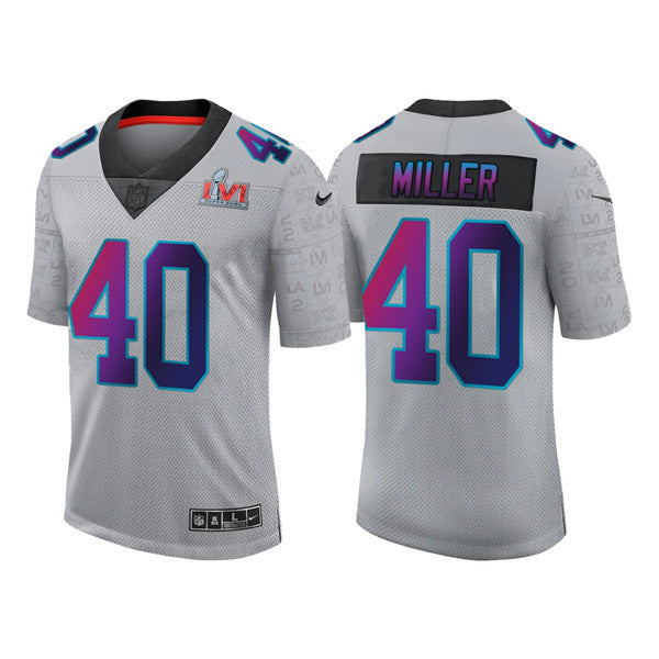 Von Miller Los Angeles Rams gray jersey