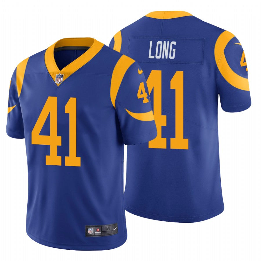David Long Los Angeles Rams royal jersey