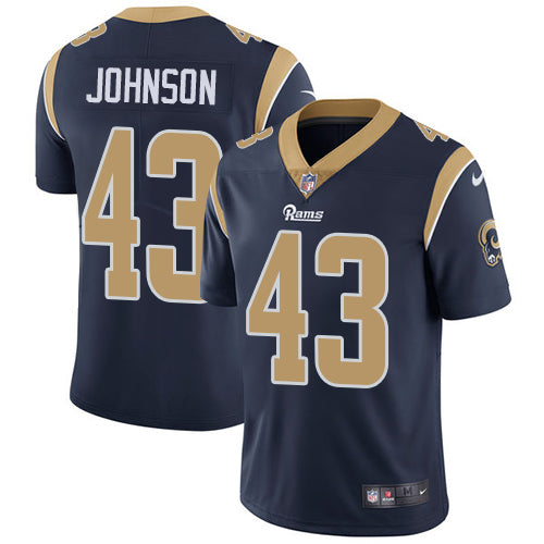 John Johnson Los Angeles Rams navy jersey