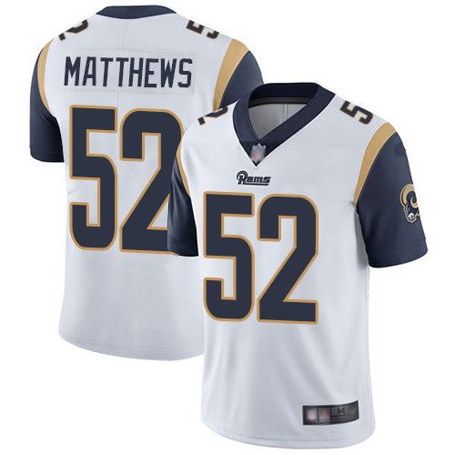 Clay Matthews Los Angeles Rams white jersey