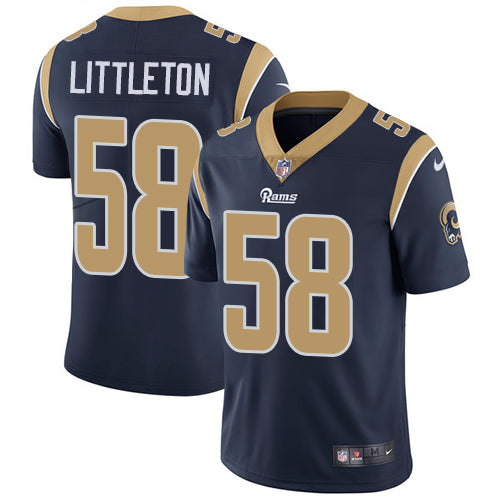 Cory Littleton Los Angeles Rams navy jersey