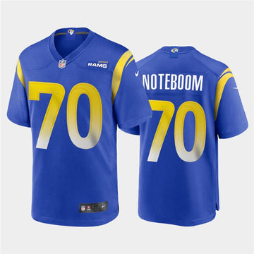 Joseph Noteboom Los Angeles Rams royal jersey