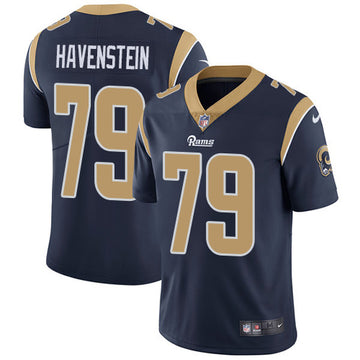Rob Havenstein Los Angeles Rams navy jersey