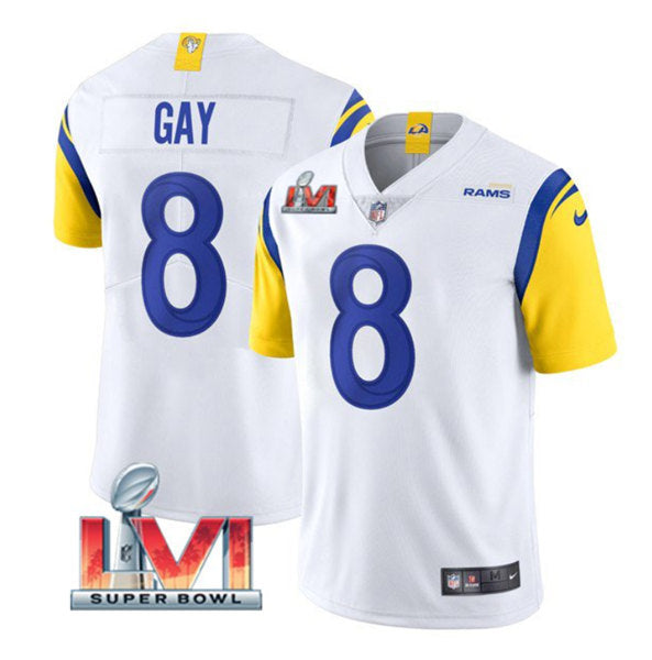 Matt Gay Los Angeles Rams white jersey
