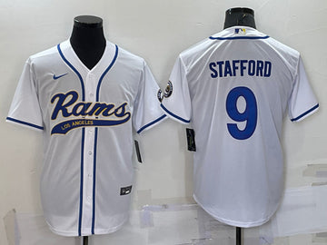 Matthew Stafford Los Angeles Rams white jersey