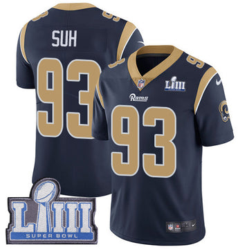 Ndamukong Suh Los Angeles Rams navy jersey