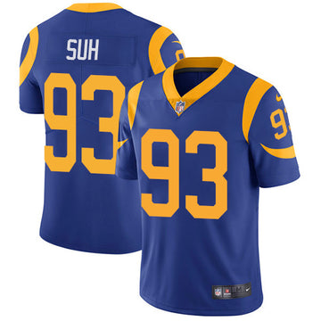 Ndamukong Suh Los Angeles Rams royal jersey