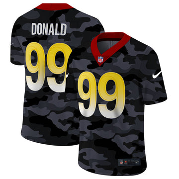 Aaron Donald Los Angeles Rams camo Camo jersey
