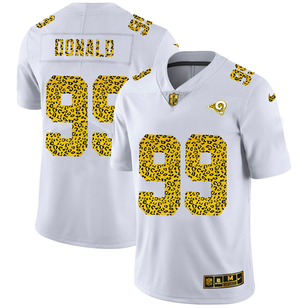 Aaron Donald Los Angeles Rams white Fashion jersey