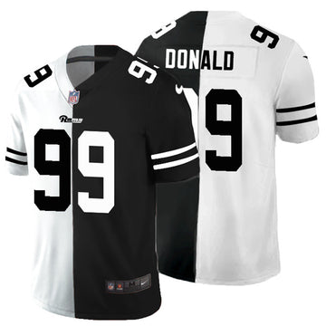 Aaron Donald Los Angeles Rams black Split jersey