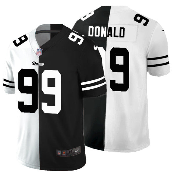 Aaron Donald Los Angeles Rams black Split jersey