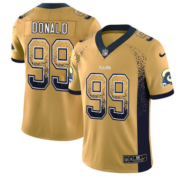 Aaron Donald Los Angeles Rams gold Color Rush jersey
