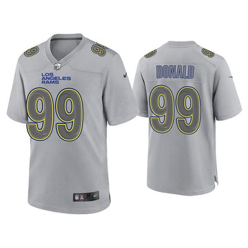 Aaron Donald Los Angeles Rams gray Game jersey