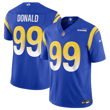 Aaron Donald Los Angeles Rams royal FUSE jersey
