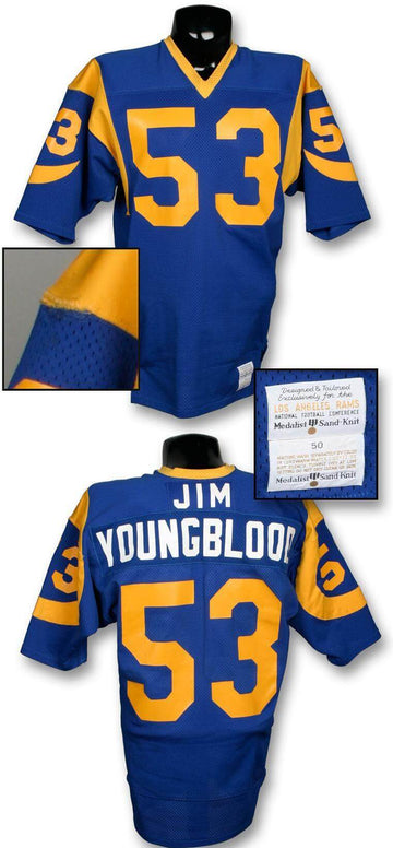 Los Angeles Rams blue jersey