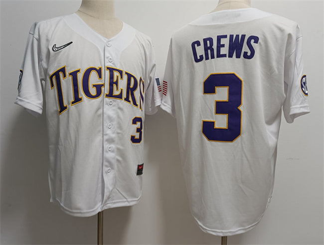 LSU Tigers white jersey
