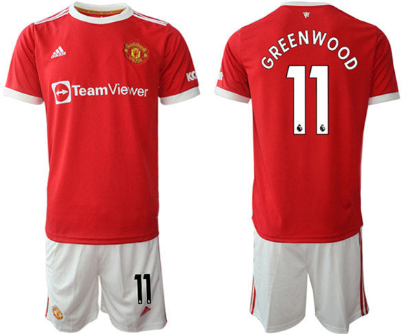 Mason Greenwood Manchester United red Home jersey