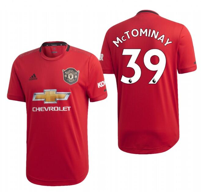 Scott Mctominay Manchester United red Home jersey
