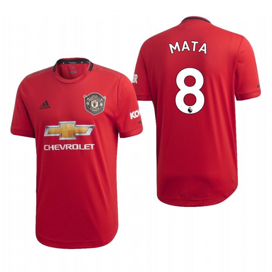 Juan Mata Manchester United red Home jersey