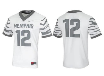 Memphis Tigers white Game jersey