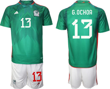 Gochoa Mexico National Team green Home jersey