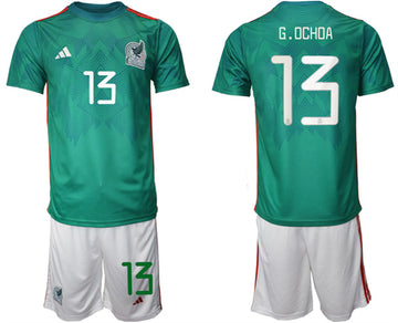 Gochoa Mexico National Team green Home jersey