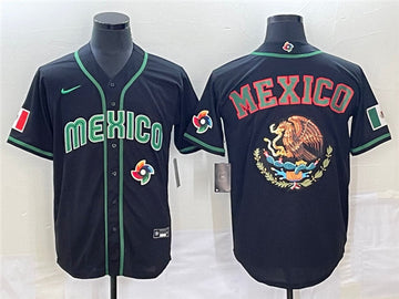 Mexico Baseball black Classic jersey