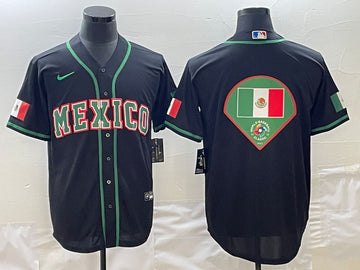 Mexico Baseball black Classic jersey