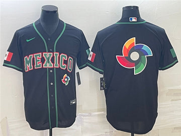 Mexico Baseball black Classic jersey