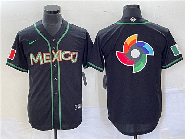 Mexico Baseball black Classic jersey