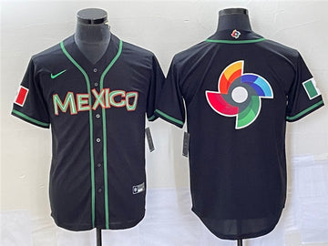 Mexico Baseball black Classic jersey