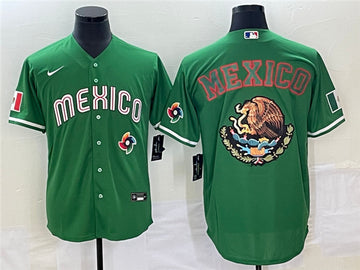 Mexico Baseball green Classic jersey
