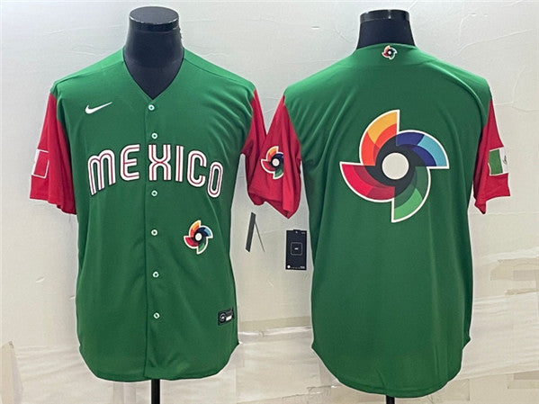 Mexico Baseball green Classic jersey
