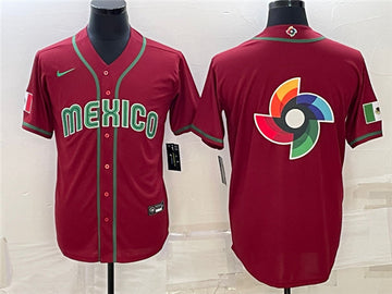Mexico Baseball red Classic jersey