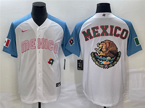 Mexico Baseball white Classic jersey