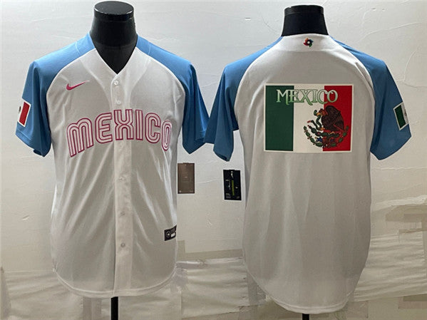 Mexico Baseball white Classic jersey