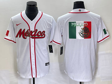 Mexico Baseball white Classic jersey