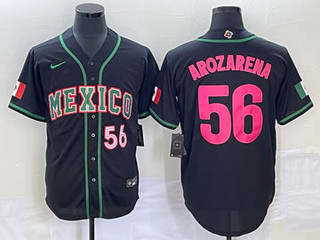 Randy Arozarena Mexico Baseball black Classic jersey