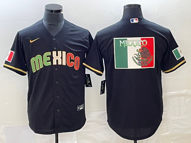 Mexico Baseball black Classic jersey