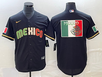 Mexico Baseball black Classic jersey
